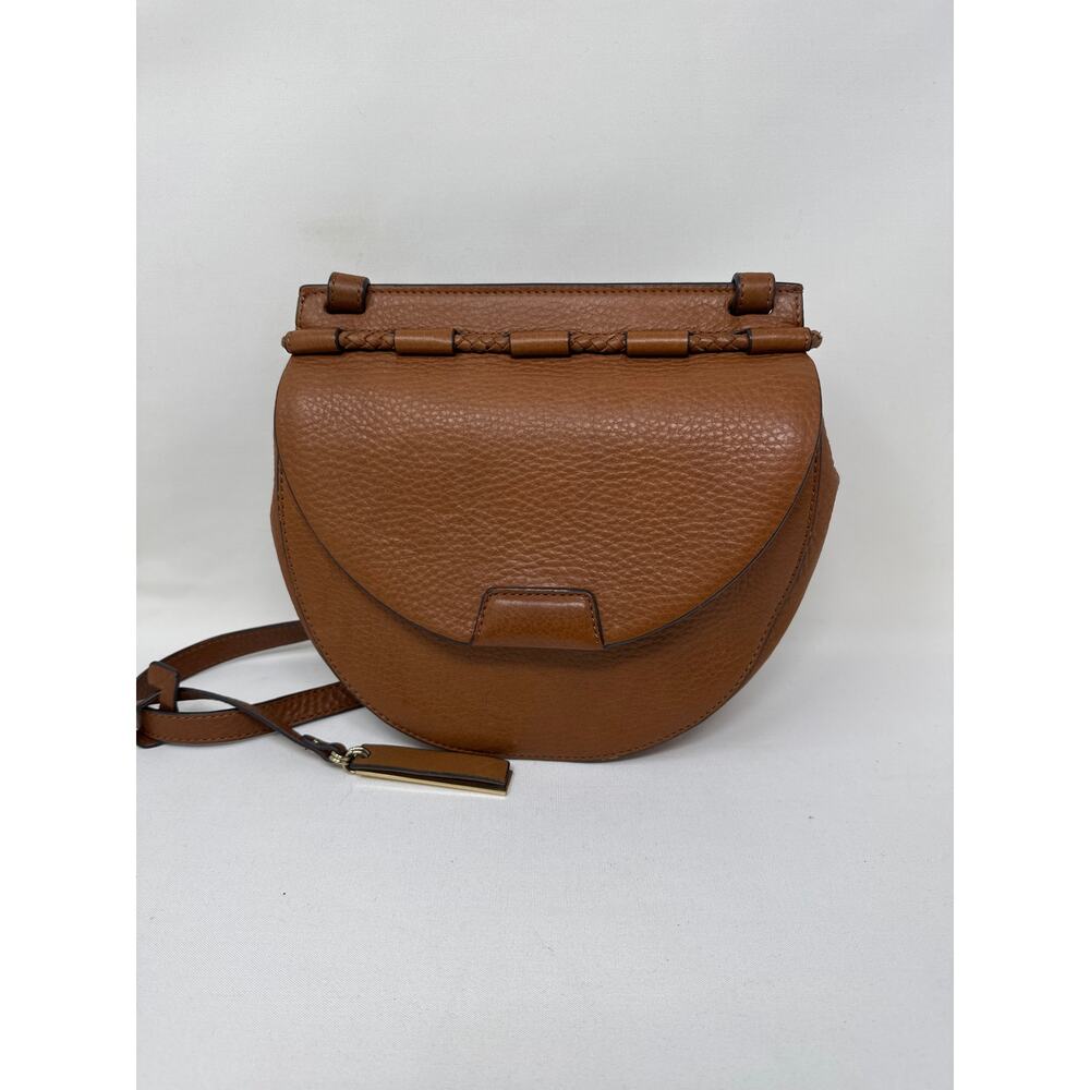 Vince Camuto Crossbody Butter Soft Brown Leather Nice!